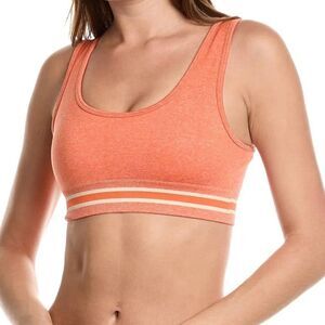 The Up Side Sports Bra Womens Size Small Citrus Marle Seamless Elasticized New